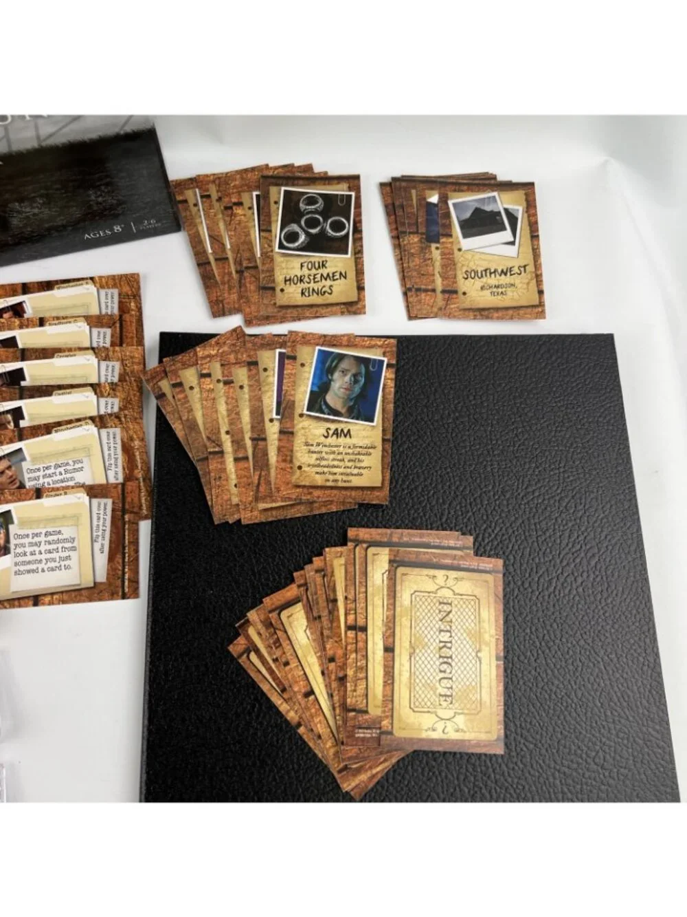Clue Supernatural Join the Hunt Board Game Sam & Dean Rare 2014 100% Complete